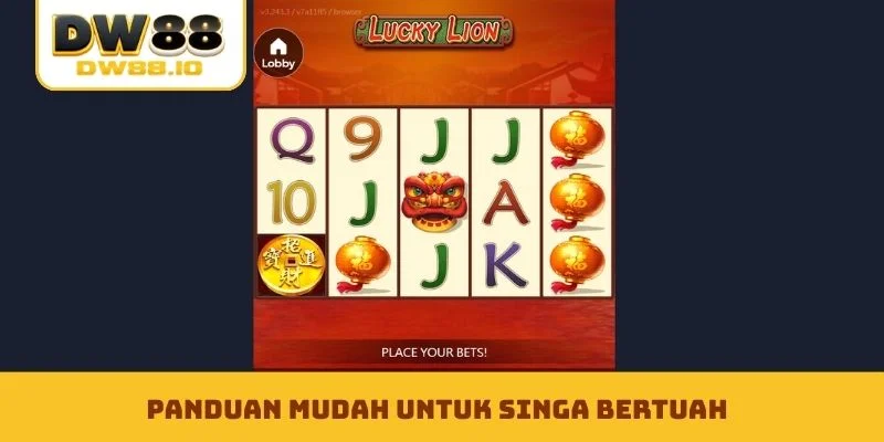 Panduan mudah untuk Singa Bertuah