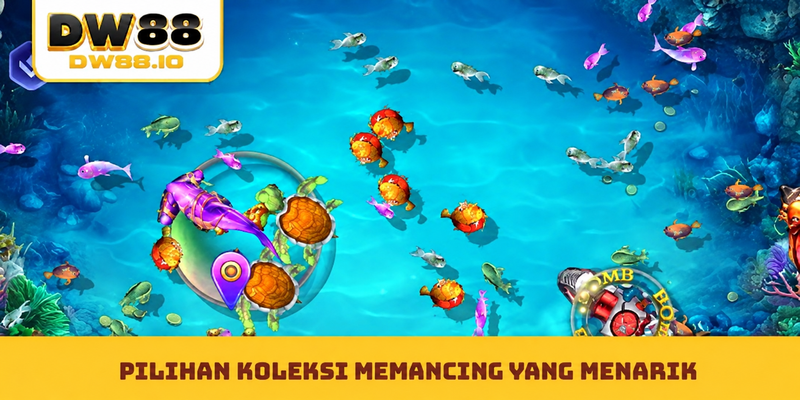 Pilihan koleksi memancing yang menarik
