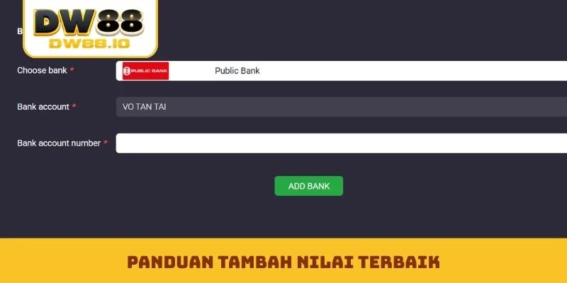 Panduan tambah nilai terbaik