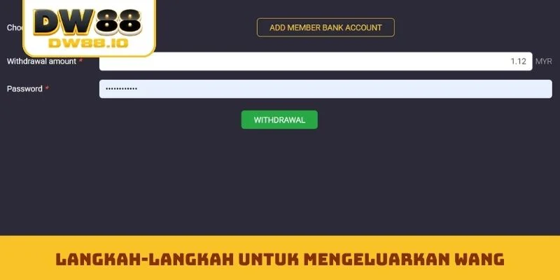 Langkah-langkah untuk mengeluarkan wang